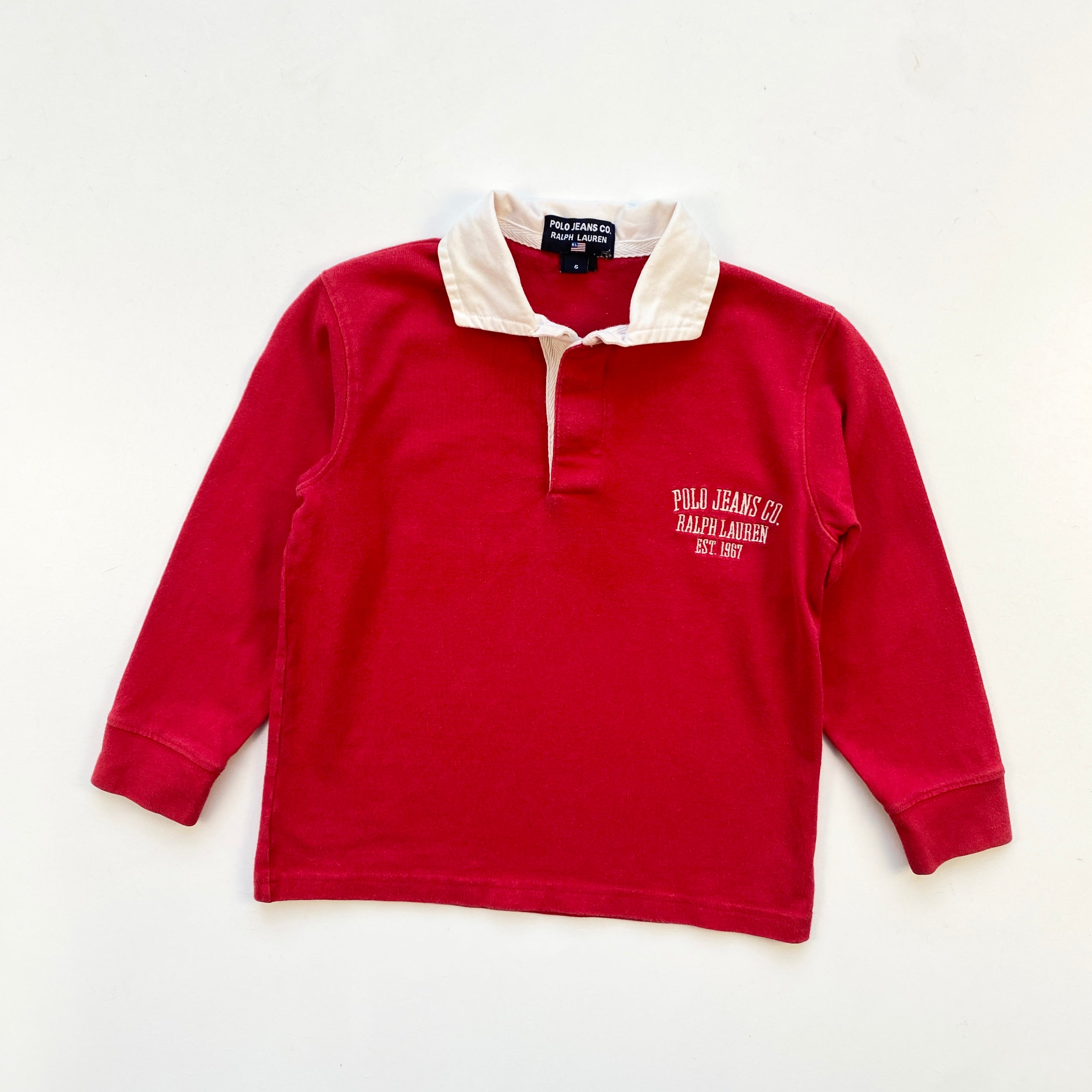Ralph Lauren rugby polo (Age 5) – Little Red Cactus