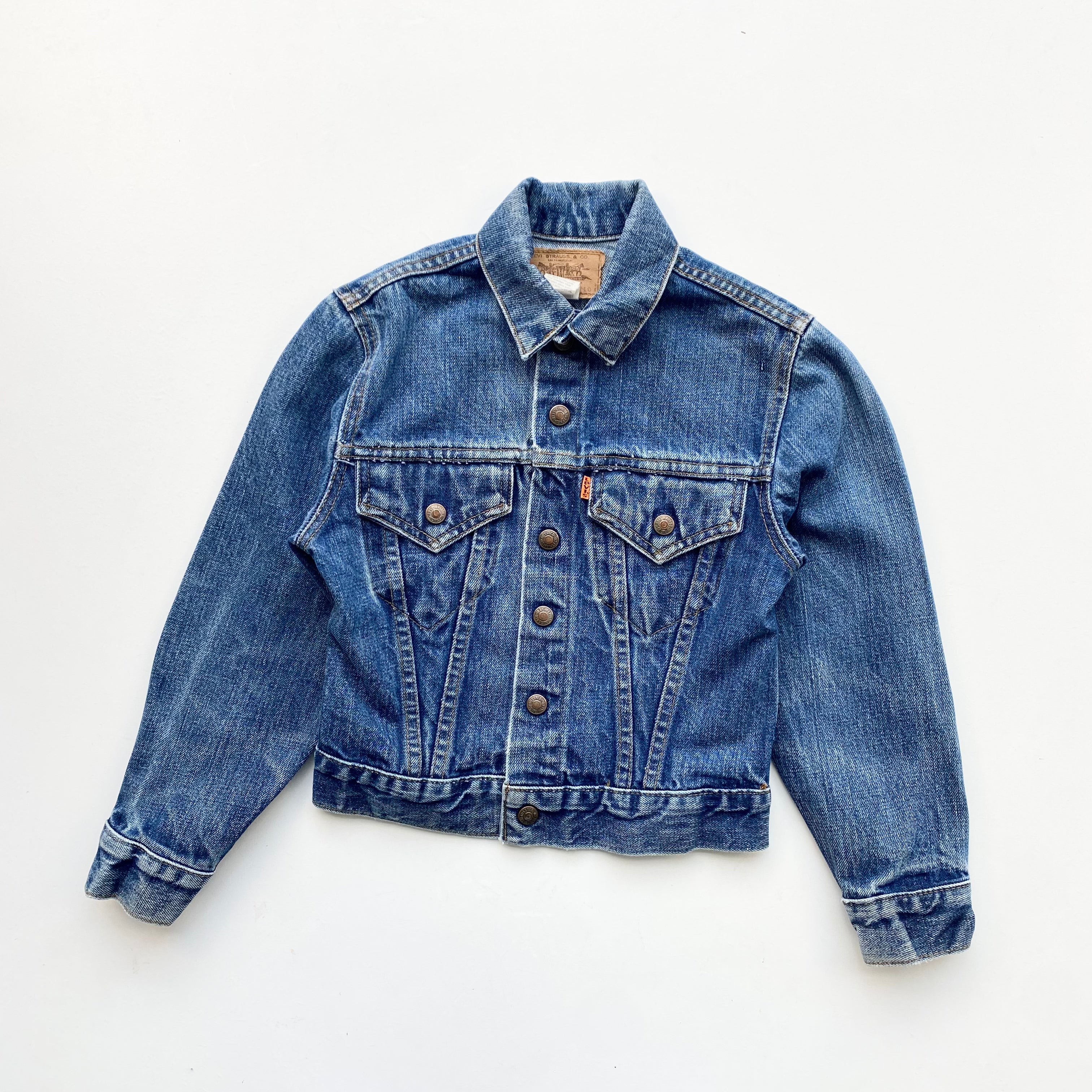希少　ヴィンテージ　10's EURO Levi's Denim Jacket Levi's Denim Jacket Waterless Light Wash Sz. M 2010s | eBay