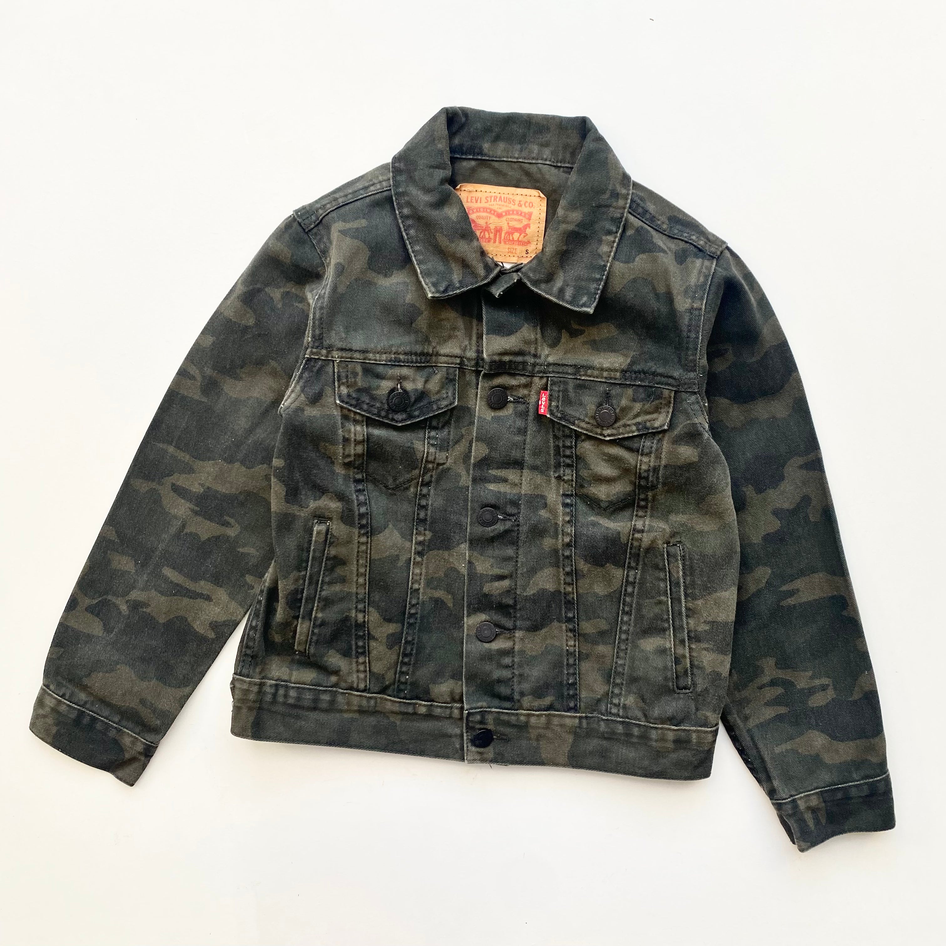 Levi s denim jacket Age 8 10 Little Red Cactus