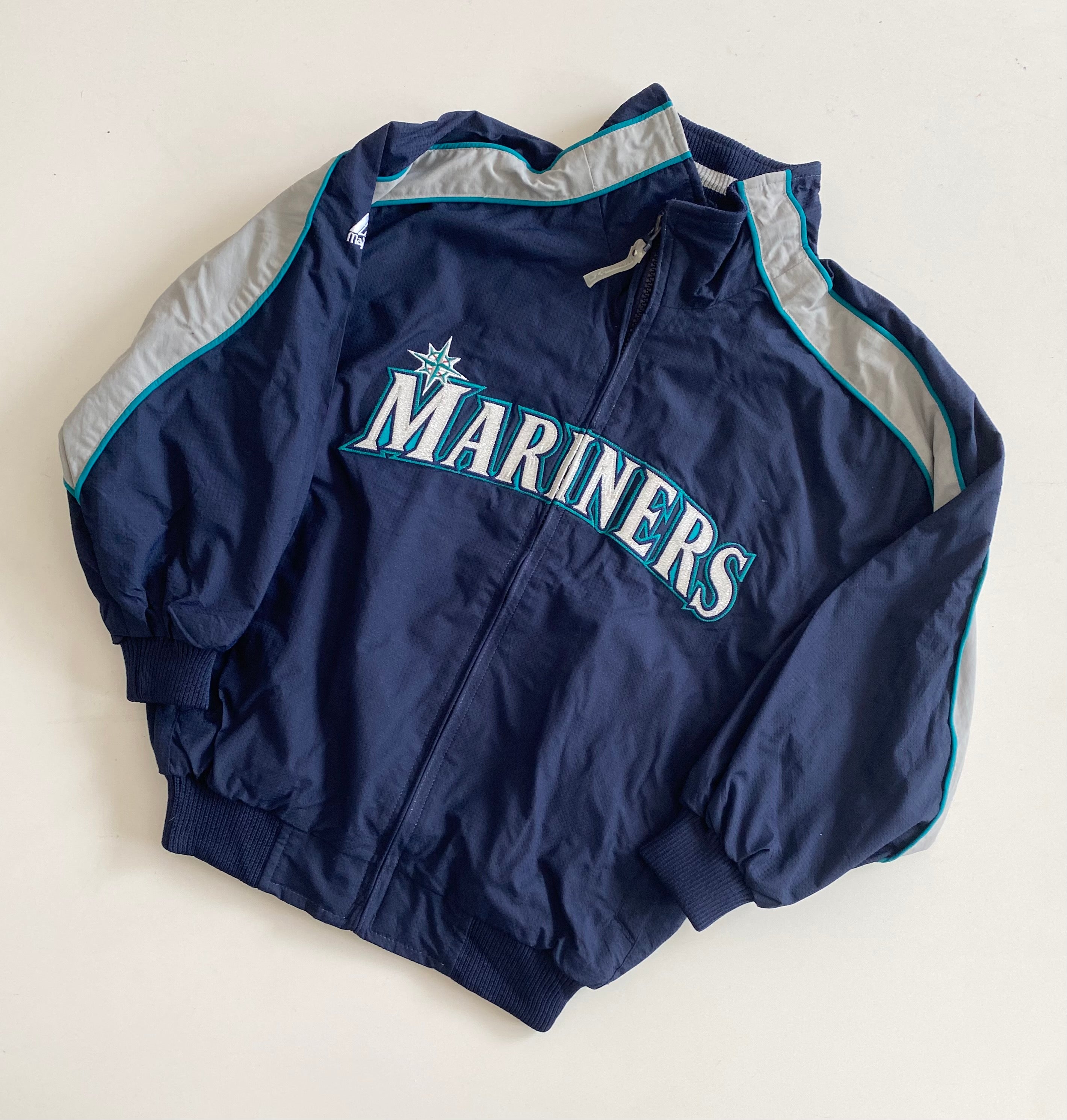 Seattle Mariners Jacket Majestic Baseball Jacket 90s Jacket 