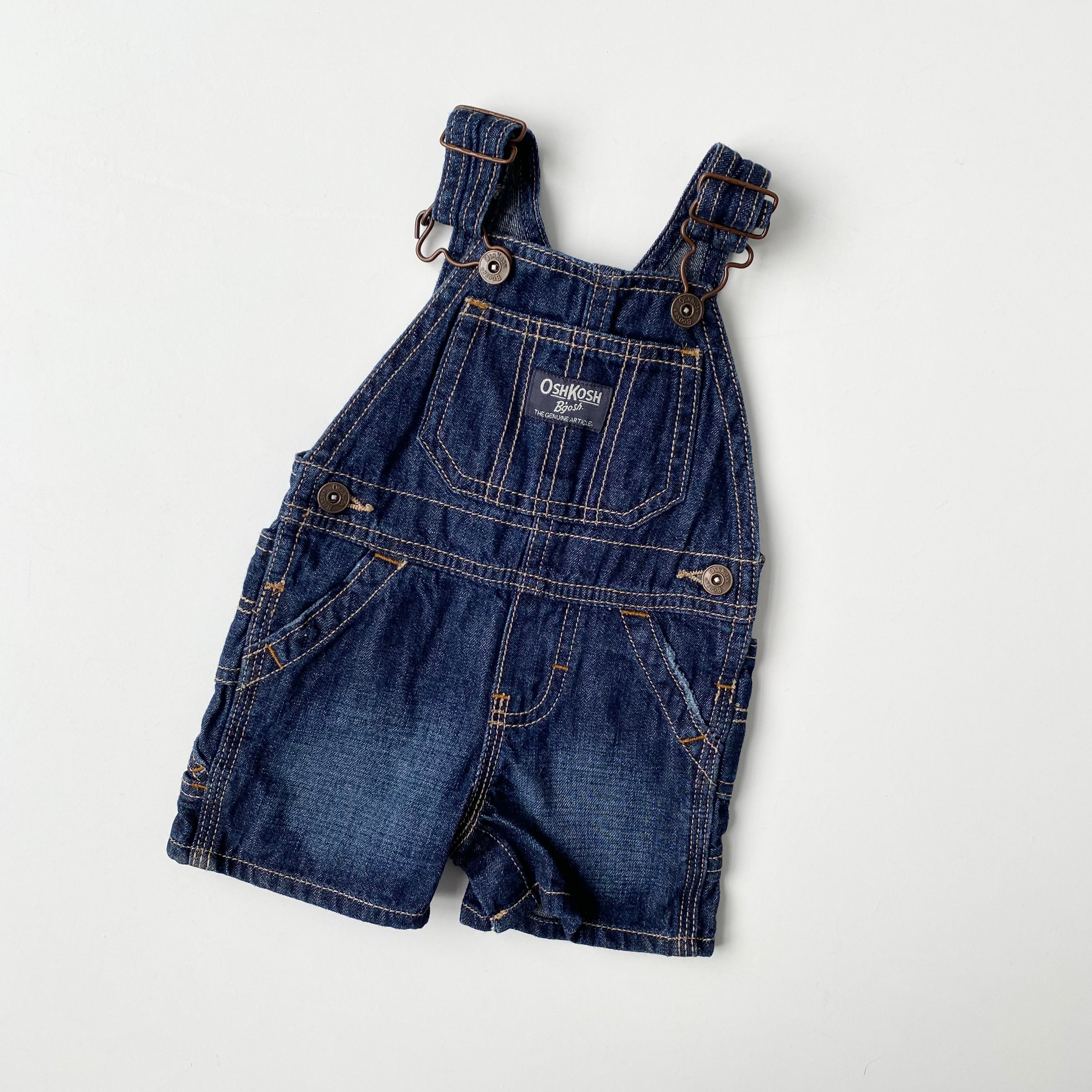 OshKosh Kids Rare Stripe Dungarees Multi Age 6Y main image 1