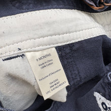 Load image into Gallery viewer, OshKosh dungaree shortalls (Age 6/9m)
