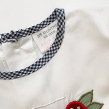 Load image into Gallery viewer, 90s Strawberry dress (Age 3/6m)
