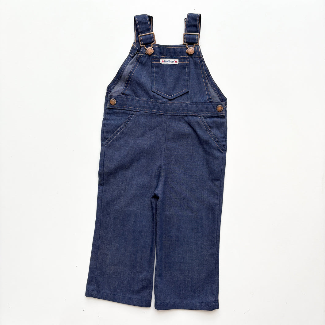 90s Denim dungarees (Age 18m)