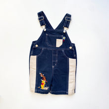 Load image into Gallery viewer, 90s Winnie the Pooh dungaree shortalls (Age 12/18m)
