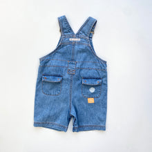 Load image into Gallery viewer, Winnie the Pooh dungaree shortalls Age (3/6m)
