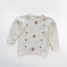Load image into Gallery viewer, 90s Floral jumper (Age 5/6)
