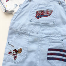 Load image into Gallery viewer, Disney Mickey Mouse dungarees (Age 6/12m)
