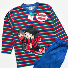 Load image into Gallery viewer, 90s Dennis the Menace two piece pyjama set NEW WITH TAGS (Age 7/8)
