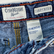 Load image into Gallery viewer, OshKosh carpenter jeans (Age 18m)
