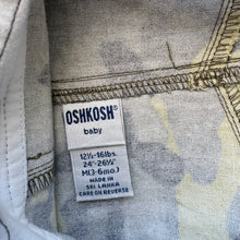 Load image into Gallery viewer, OshKosh dungaree shortalls (Age 3/6m)
