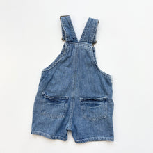 Load image into Gallery viewer, 90s Denim dungaree shortalls (Age 6/12m)

