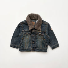 Load image into Gallery viewer, Levi’s sherpa lined denim jacket (Age 12m)
