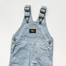 Load image into Gallery viewer, 90s Oshkosh hickory stripe dungarees (Age 9m)
