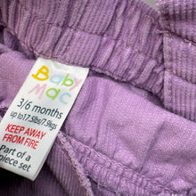 Load image into Gallery viewer, 90s Baby Mac Cord dungarees (Age 3/6m)
