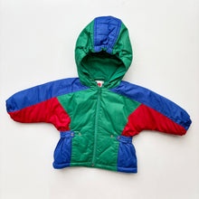 Load image into Gallery viewer, 90s Adams Block Colour coat (Age 6/12m)

