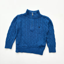 Load image into Gallery viewer, Ralph Lauren 1/4 zip knit (Age 3)

