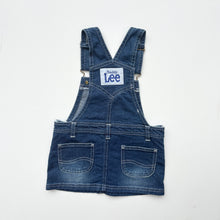 Load image into Gallery viewer, 90s Lee dungaree dress (Age 12/18m)
