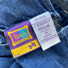 Load image into Gallery viewer, 90s Winnie the Pooh dungaree shortalls (Age 3)
