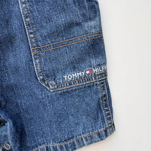 Load image into Gallery viewer, 90s Tommy Hilfiger dungaree shortalls (Age 6/12m)
