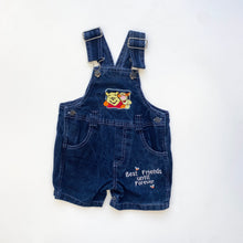 Load image into Gallery viewer, Winnie the Pooh dungaree shortalls (Age 1)
