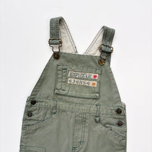 Load image into Gallery viewer, 90s Adams Safari dungaree shortalls (Age 12/18m)
