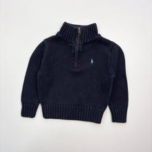 Load image into Gallery viewer, 90s Ralph Lauren 1/4 zip knit (Age 2)
