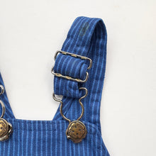 Load image into Gallery viewer, 90s OshKosh hickory stripe dungarees (Age 2)
