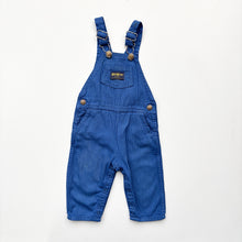 Load image into Gallery viewer, 90s OshKosh hickory stripe dungarees (Age 2)
