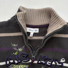 Load image into Gallery viewer, Disney Halloween 1/4 zip knit (Age 6)
