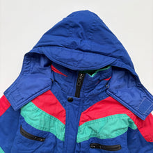 Load image into Gallery viewer, 90s Block Colour coat (Age 18m)
