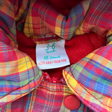 Load image into Gallery viewer, 90s Tartan coat (Age 3/6m)
