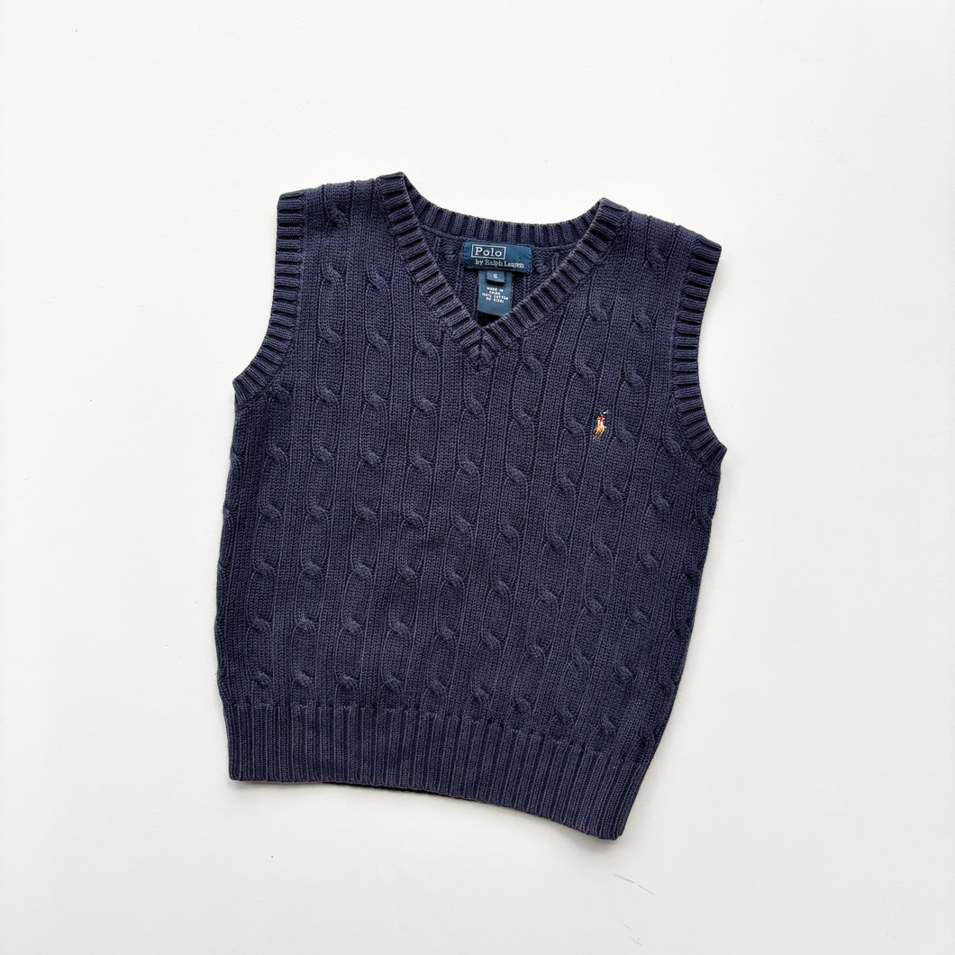 90s Ralph Lauren sweater vest (Age 5)