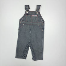 Load image into Gallery viewer, 90s Hickory Stripe dungarees (Age 18m)
