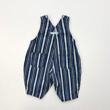 Load image into Gallery viewer, 90s Striped Ladybird dungarees (Age 0/3m)
