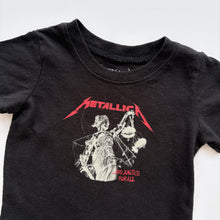 Load image into Gallery viewer, Metallica t-shirt (Age 1)
