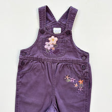 Load image into Gallery viewer, 90s Floral dungarees (Age 12/18m)
