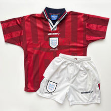 Load image into Gallery viewer, 1998 England Away Full Kit (Age 12/14)
