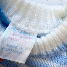 Load image into Gallery viewer, Train Hand Knitted jumper (Age 6/9m)
