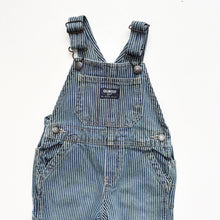 Load image into Gallery viewer, OshKosh Hickory Stripe dungarees (Age 18m)
