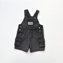 Load image into Gallery viewer, JCB Digger dungaree shortalls (Age 6/12m)
