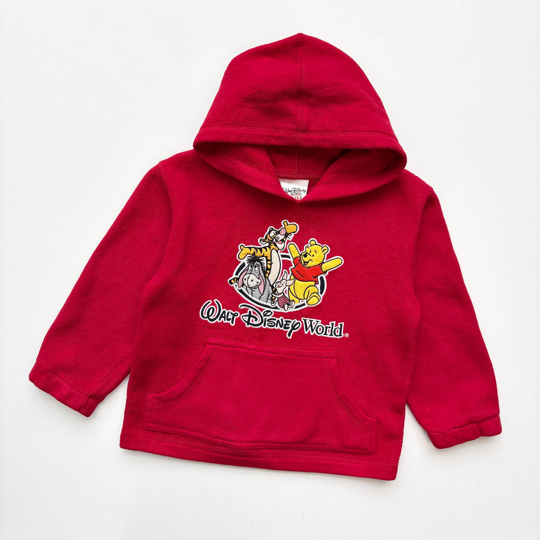 90s Winnie the Pooh fleecy hoodie (Age 4)
