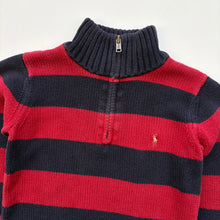 Load image into Gallery viewer, Ralph Lauren 1/4 zip knit (Age 6)
