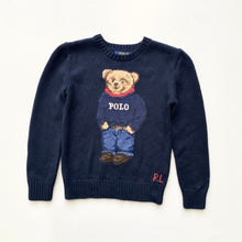 Load image into Gallery viewer, Polo Bear Ralph Lauren jumper (Age 8)
