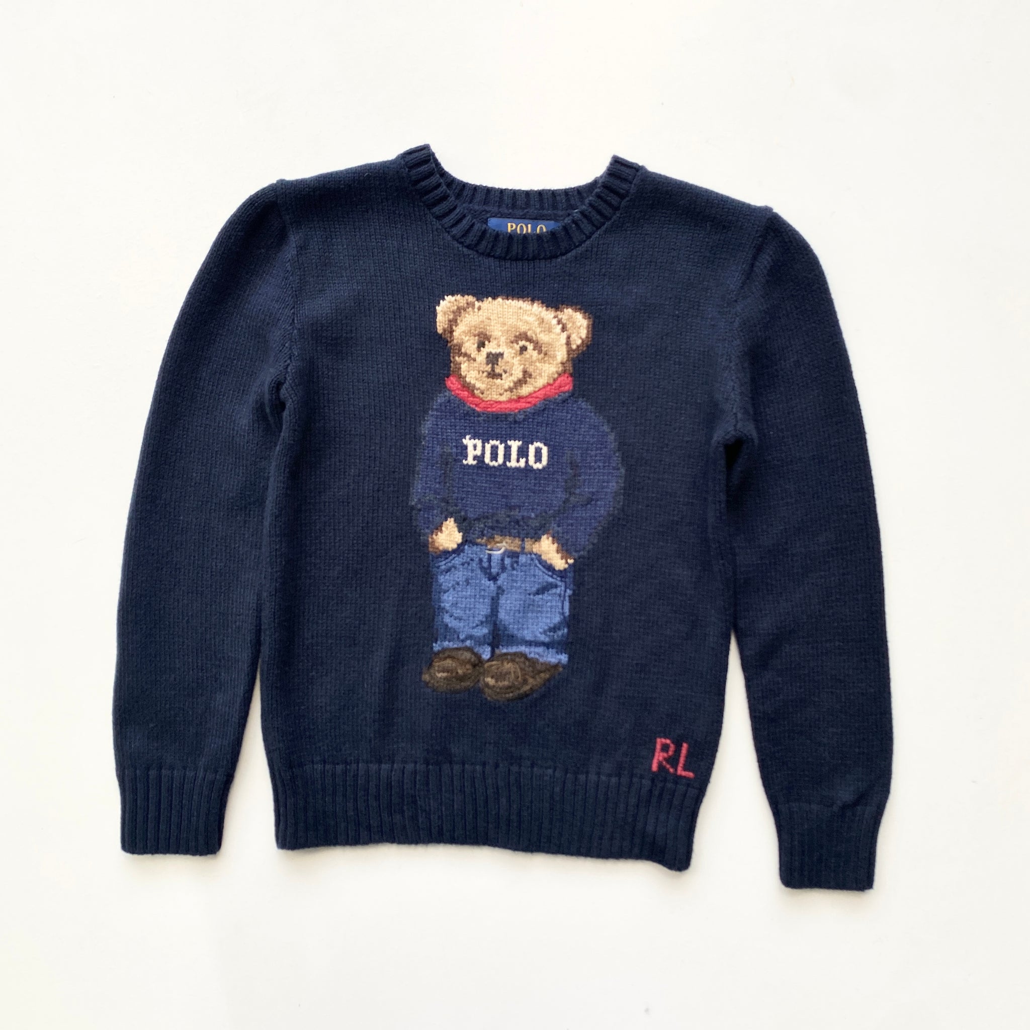 Polo bear sweater boys hotsell