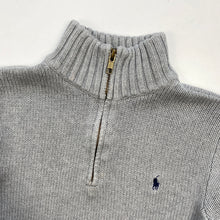 Load image into Gallery viewer, 90s Ralph Lauren 1/4 zip knit (Age 7)
