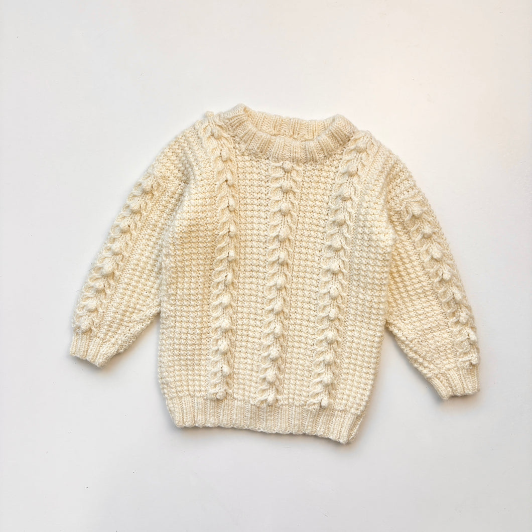 Vintage Hand knitted jumper (Age 4/5)