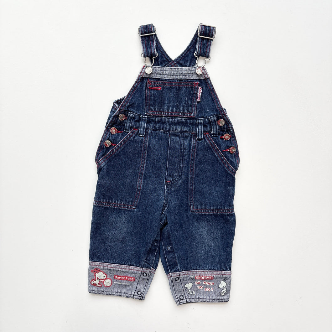 Snoopy dungarees (Age 6/9m)