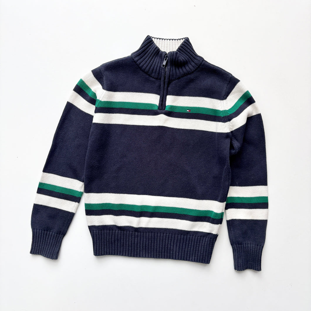 Tommy Hilfiger 1/4 zip knit (Age 6)