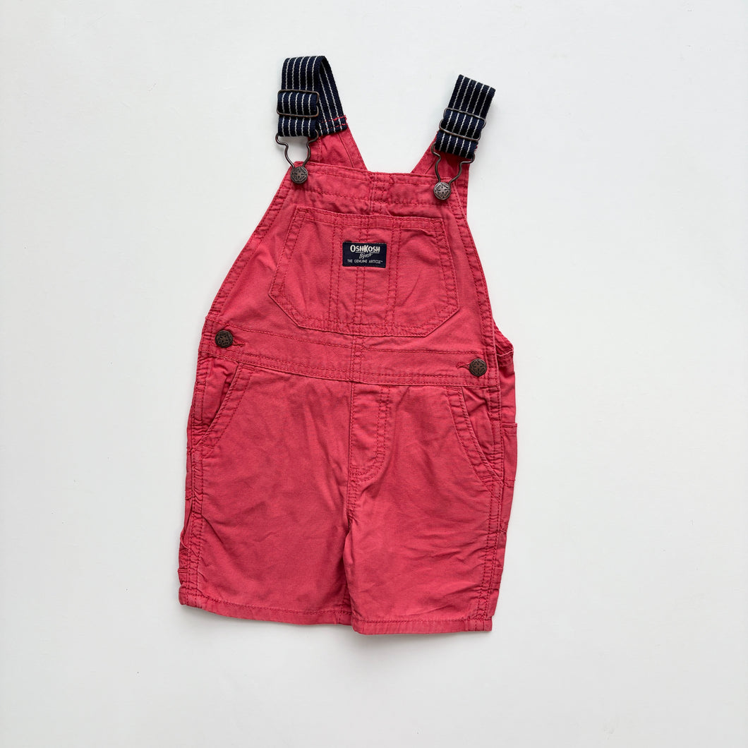 OshKosh dungaree shortalls (Age 18m)